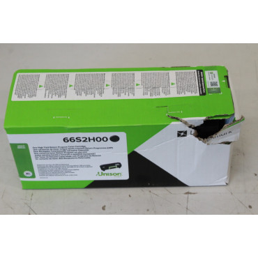 SALE OUT. Lexmark 66S2H00 | Cartridge CollecReturn Program (LRP) | Toner cartridge | Black & white | DAMAGED PACKAGING, SCRATCHE