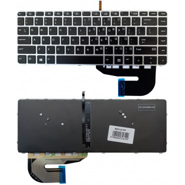 Klaviatūra HP EliteBook 840 G3 G4, su pašvietimu, US