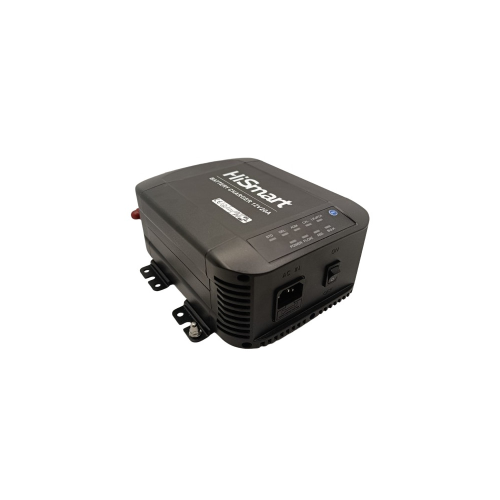 Automatinis švino rūgšties / LiFePO4 akumuliatoriaus įkroviklis, 12V 20A