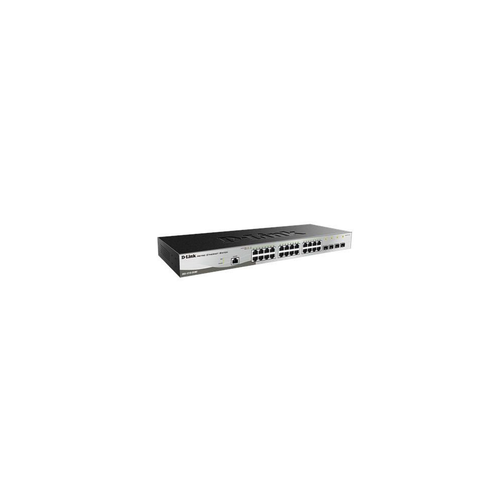 D-Link | Metro Ethernet Switch | DGS-1210-28/ME | Managed L2 | Rack mountable | Gigabit Ethernet (copper) ports quantity 24 | SF