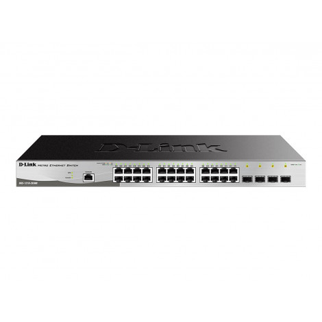 D-Link | Metro Ethernet Switch | DGS-1210-28/ME | Managed L2 | Rack mountable | Gigabit Ethernet (copper) ports quantity 24 | SF