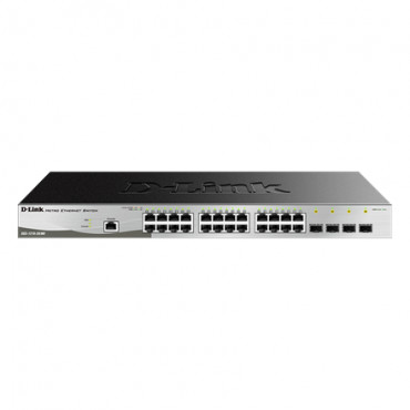 D-Link | Metro Ethernet Switch | DGS-1210-28/ME | Managed L2 | Rack mountable | Gigabit Ethernet (copper) ports quantity 24 | SF