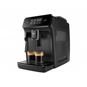 Philips | Espresso Coffee maker | EP1220/00 | Pump pressure 15 bar | Built-in milk frother | Fully automatic | 1500 W | Black