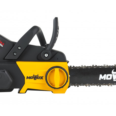 MoWox | Excel Series Hand Held Battery Chain Saw With Toolless Saw Chain Tension System (Without Battery and Charger) | ECS 4062