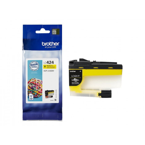 Brother LC-424Y | Ink Cartridge | Yellow