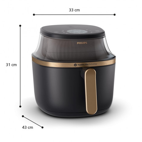 Philips Airfryer | NA332/00 3000 Series | Power 1700 W | Capacity 6.2 L