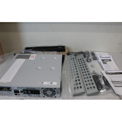 SALE OUT. APC Smart-UPS, Line Interactive, 1500VA, Rackmount 2U, 230V, 4x IEC C13 outlets, Network Card, AVR, LCD, Black | SALE 