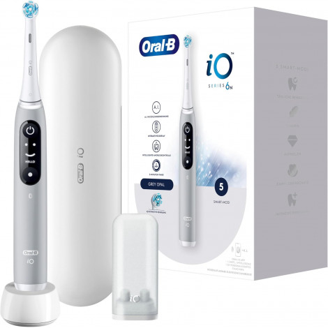 Oral-B Electric Toothbrush | iO6s | Rechargeable | For adults | Number of brush heads included 2 | Number of teeth brushing mode