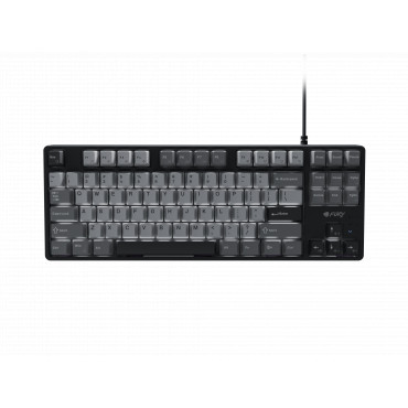 Fury | Kanabo K2 | Gaming Keyboard | Wired | US | Black/Gray | USB Type-A | Linear