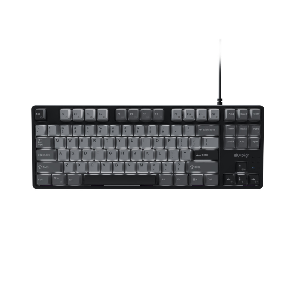 Fury | Kanabo K2 | Gaming Keyboard | Wired | US | Black/Gray | USB Type-A | Linear