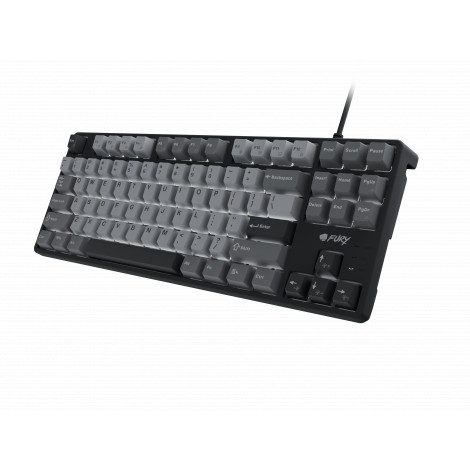 Fury | Kanabo K2 | Gaming Keyboard | Wired | US | Black/Gray | USB Type-A | Linear