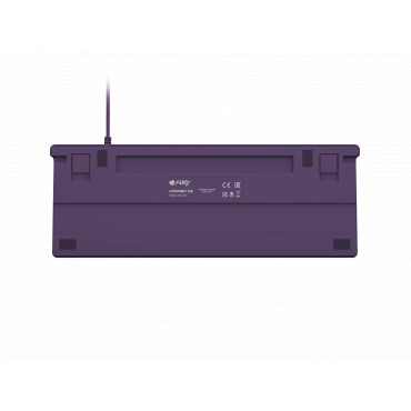 Fury | Kanabo K2 | Gaming Keyboard | Wired | US | Gray/Purple | USB Type-A | Linear