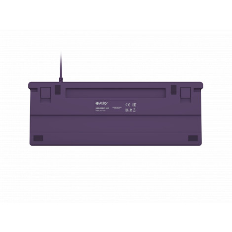 Fury | Kanabo K2 | Gaming Keyboard | Wired | US | Purple | USB Type-A | Linear