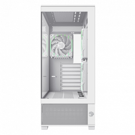 Gamemax Case | VISTA 2 AW | White | Midi Tower | Power supply included No