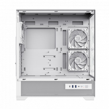Gamemax Case | VISTA 2 AW | White | Midi Tower | Power supply included No