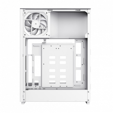 Gamemax Case | T20 WH | White | M-ATX | Power supply included No