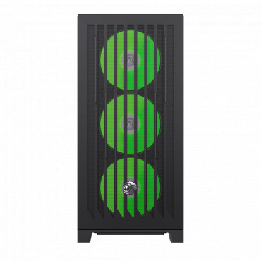 Gamemax Case | LEADER 2 BK | Black | E-ATX | Power supply included No