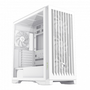 Gamemax Case | LEADER 2 WH | White | E-ATX | Power supply included No