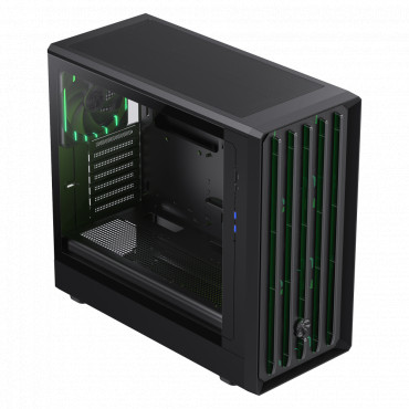 Gamemax Case | CLAW 460 BK | Black | Mid-Tower | Power supply included No