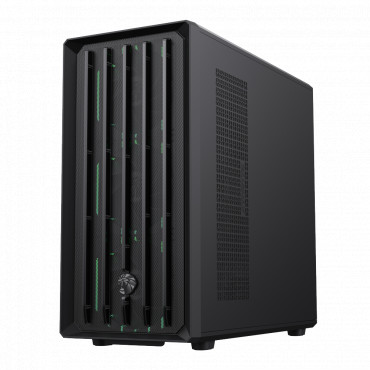 Gamemax Case | CLAW 460 BK | Black | Mid-Tower | Power supply included No