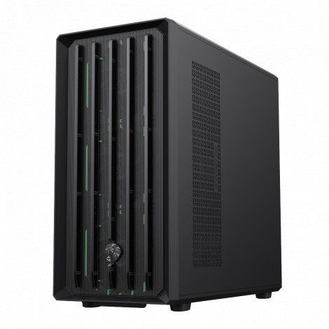 Gamemax Case | CLAW 460 BK | Black | Mid-Tower | Power supply included No
