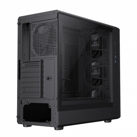 Gamemax Case | CLAW 460 BK | Black | Mid-Tower | Power supply included No
