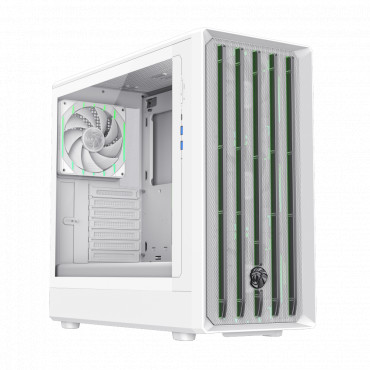 Gamemax Case | CLAW 460 WH | White | Mid-Tower | Power supply included No