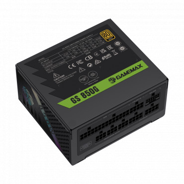 Gamemax Power Supply, 80 PLUS, Gold | GS 850G | 850 W