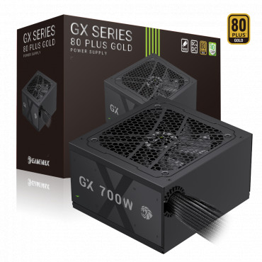 Gamemax Power Supply, 80 PLUS, Gold | GX 700G | 700 W