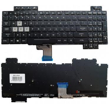 Klaviatūra ASUS Rog Strix Scar GL504, su RGB pašvietimu, US