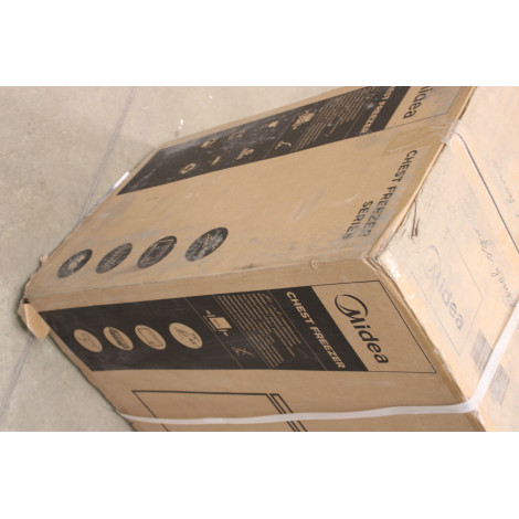 SALE OUT. Midea Freezer | MDRC152FEE01 | Energy efficiency class E | Chest | Free standing | Height 85 cm | Total net capacity 9