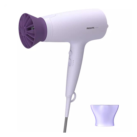 Philips | Hair Dryer | BHD341/10 | 2100 W | Number of temperature settings 6 | Ionic function | Light purple