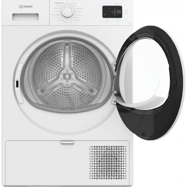 INDESIT Dryer Machine | C YSD 72D WW EE | Energy efficiency class E | Front loading | 7 kg | Heat pump | Digital | Depth 54.5 cm