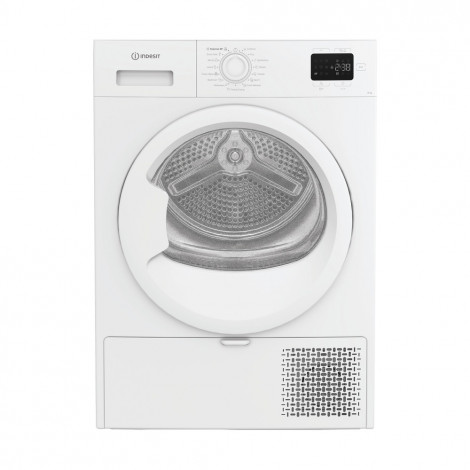 INDESIT Dryer Machine | C YSD 83D WW EE | Energy efficiency class D | Front loading | 8 kg | Heat pump | LED | Depth 54.5 cm | W