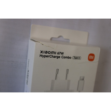 SALE OUT. | SALE OUT. Xiaomi | 67W HyperCharge Combo (Type-A) EU | DAMAGED PACKAGING
