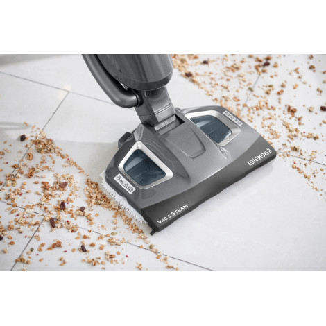 Bissell All-in-one Vacuum and Steam Mop | Vac & Steam | Power 1600 W | Water tank capacity 0.4 L | Titanium/Bossanova Blue