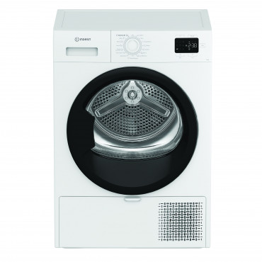 INDESIT Dryer Machine | C YD 92D WB EE | Energy efficiency class E | Front loading | 9 kg | Digital | Depth 60.7 cm | White