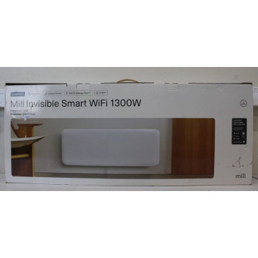 SALE OUT. Mill PA1300WIFI4 Panel Heater with WiFi Gen 4 1300 W Suitable for rooms 15-19 m White IPX4 | SALE OUT. Mill Invisible 