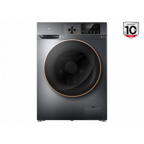 TCL Washing machine with dryer | CP1012SA0 | Energy efficiency class A/E | Front loading | Washing capacity 10 kg | 1200 RPM | D