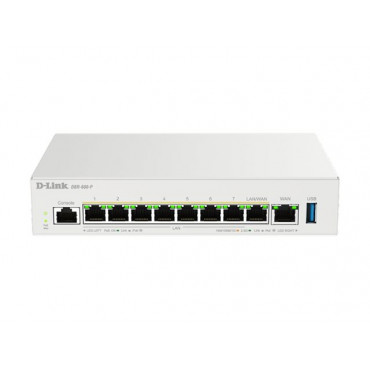 D-Link Wireless router | DBR-600-P/E | 10/100/1000 Mbit/s | Ethernet LAN (RJ-45) ports 8 | Mesh Support Yes | MU-MiMO No | No mo