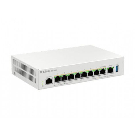 D-Link Wireless router | DBR-600-P/E | 10/100/1000 Mbit/s | Ethernet LAN (RJ-45) ports 8 | Mesh Support Yes | MU-MiMO No | No mo