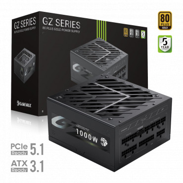 Gamemax PSU | GZ 1000G | 1000 W | Gold | Full Modular