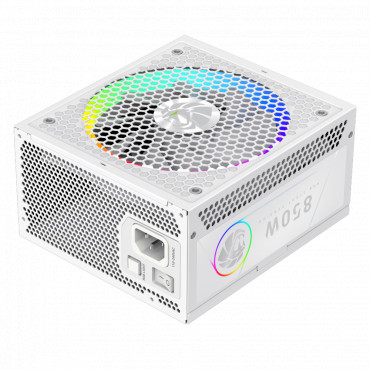 Gamemax PSU | RGB 850G WH | 850 W | Gold | White | Full Modular