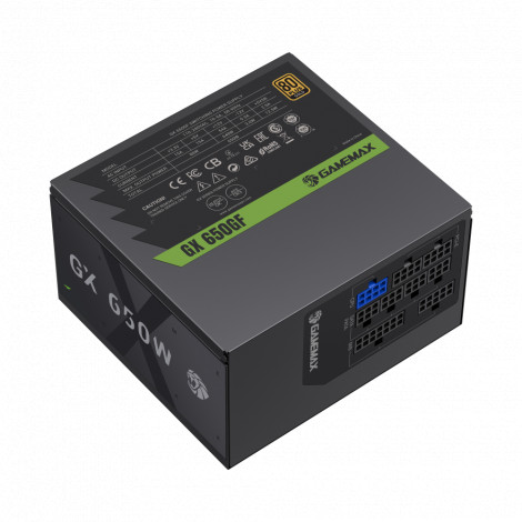 Gamemax PSU | GX 650GF | 650 W | Gold | Full Modular