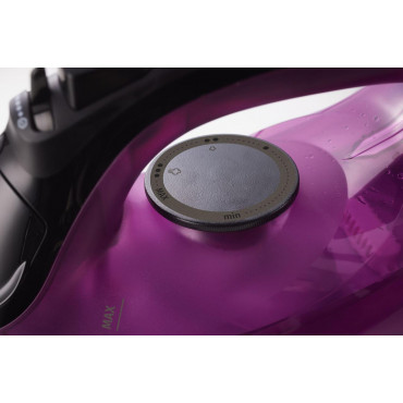 Gorenje SIK2400BKV Steam Iron, 2400W, Water tank capacity 450 ml, Continuous steam 40 g/min, Auto power off, Purple/Black