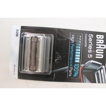 SALE OUT. Braun 52B | Head Replacement Pack | Black | DAMAGED PACKAGING