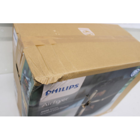 SALE OUT. Philips Dual Basket Airfryer | NA462/70 4000 Series | Power 2750 W | Capacity 10 L | Rapid Air technology | Black | DA