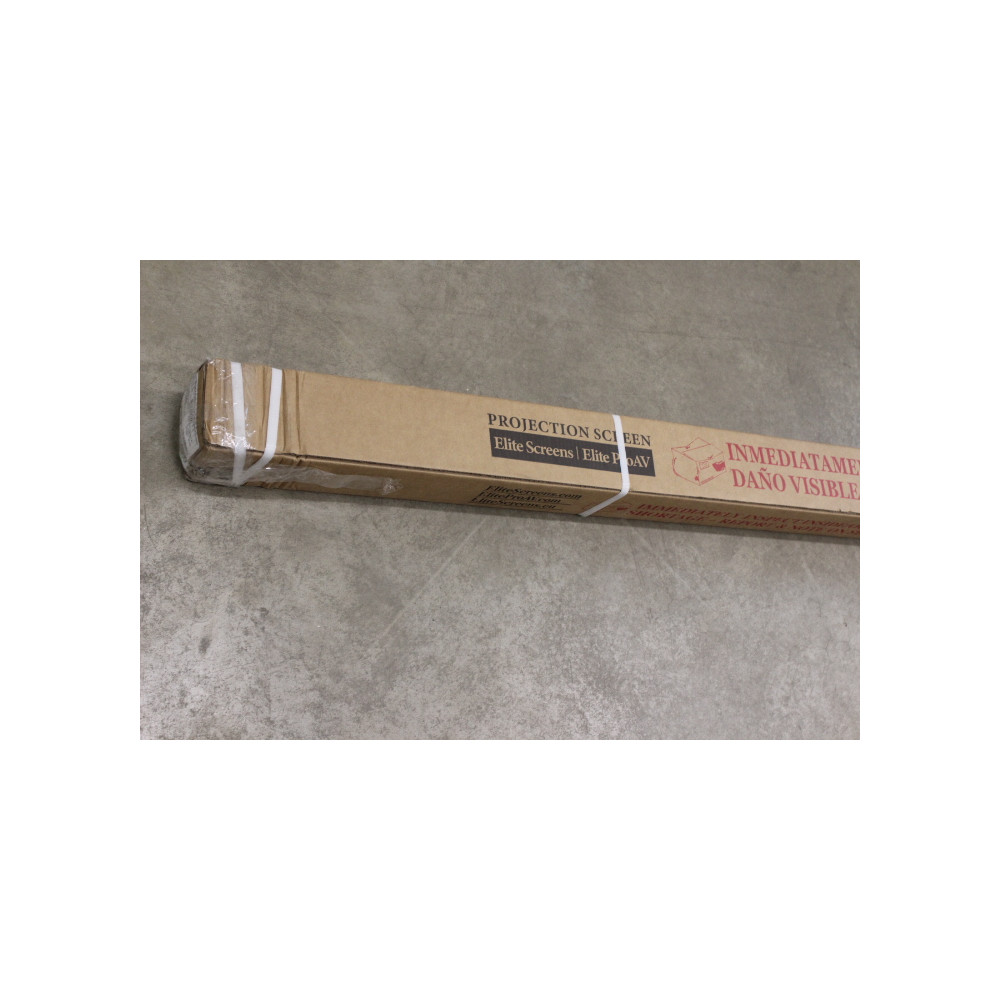 SALE OUT. Elite Screens Manual Series | M100UWH | Diagonal 100 " | 16:9 | Viewable screen width (W) 221 cm | Black | DAMAGED PAC