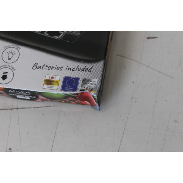 SALE OUT. Adler Kitchen Scale | AD 3183b | Graduation 1 g | Black | DAMAGE PACKAGING