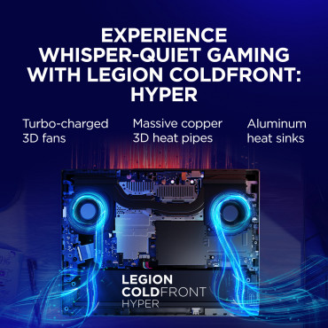 Lenovo Legion 5 15IRX10 | Eclipse Black | 15.1 " | OLED | WQXGA | 2560 x 1600 pixels | Glossy | Intel Core i7 | i7-14700HX | 16 